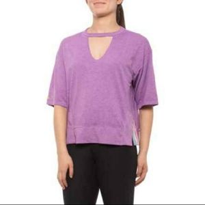 C&C california purple short sleeve athletic shirt
